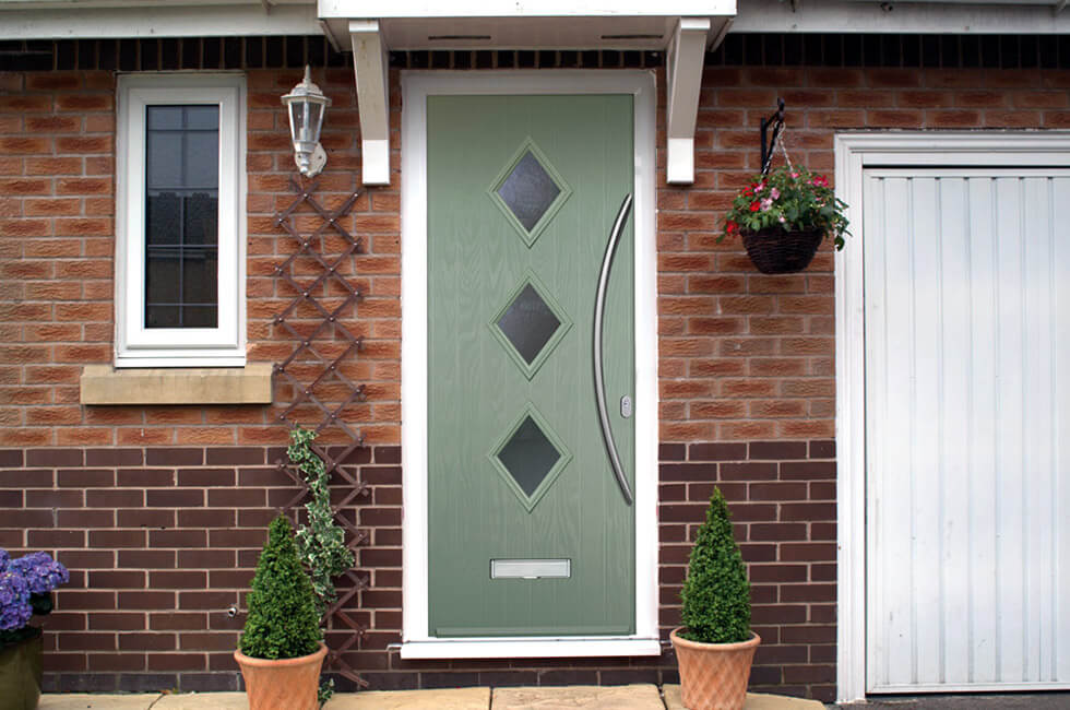 Chartwell Green composite entrance door