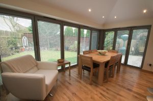 corner bifolds with integral blinds