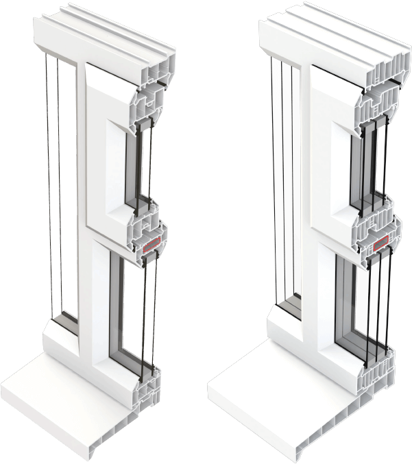 Double and triple glazing