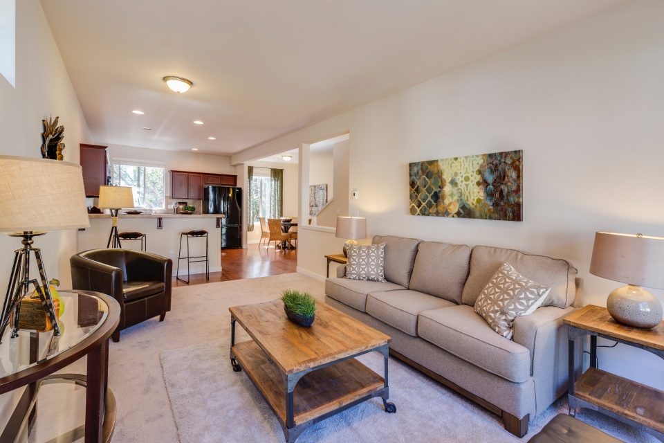 living room photo with sofa and coffee table